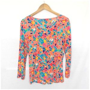 Cable & Gauge Tops - 2/$20 Cable Gauge Abstract Print Criss Cross Shirt Cable & Gauge Tops - 2/$20 Cable Gauge Abstract Print Criss Cross Shirt